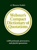 Webster's compact dictionary of quotations