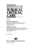 Essentials of surgical critical care