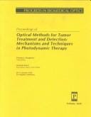 Proceedings of optical methods for tumor treatment and detection