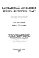 La Création selon Michel Butor