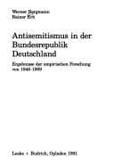 Antisemitismus in der Bundesrepublik Deutschland