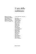 L'Età dello stalinismo