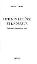 Le temps, le désir et l'horreur