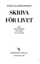 Skriva för livet
