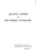 Francis Jammes et son époque littéraire