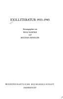 Exilliteratur, 1933-1945 (Wege der Forschung) (German Edition)