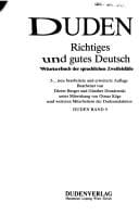 Duden richtiges und gutes Deutsch