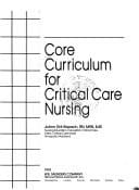 Core curriculum for critical care nursing