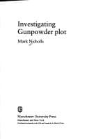 Investigating GunpowderPlot