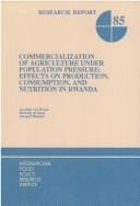 Commercialization of agriculture under population pressure