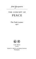 The concept of peace