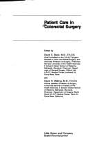 Patient care in colorectal surgery