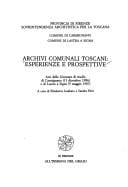 Archivi comunali toscani
