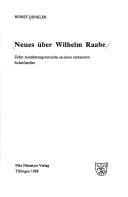 Neues über Wilhelm Raabe