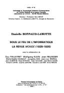 Sous le feu de l'informatique