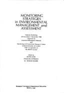 Monitoring strategies in environmental management and assessment