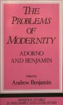 The Problems of modernity