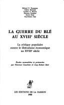 La Guerre du blé au XVIIIe siècle