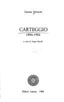 Carteggio, 1894-1902