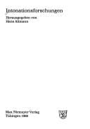Intonationsforschungen