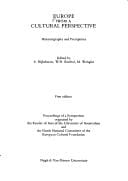 Europe from a cultural perspective