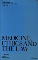 Medicine Ethics and Law