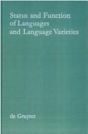 Status and function of languages and language varieties