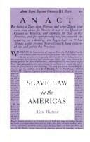 Slave law in the Americas