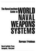 The Naval Institute guide to world naval weapons systems