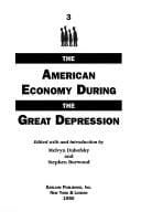 The American economy during the Great Depression