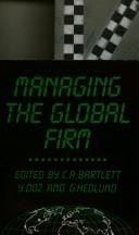 Managing the global firm