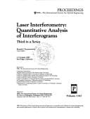 Laser interferometry, quantitative analysis of interferograms