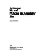 The Waite Group's Microsoft macro assembler bible