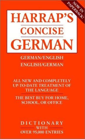 Harrap's concise English-German dictionary