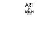 Art in Berlin, 1815-1989