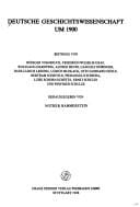 Deutsche Geschichtswissenschaft um 1900