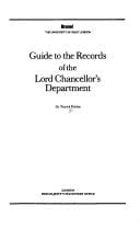 Guide to the records of the Lord Chancellor's Department