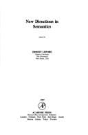 New directions in semantics