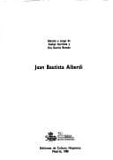 Juan Bautista Alberdi