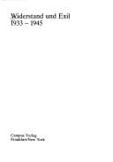 Widerstand und Exil, 1933-1945