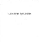 Les Grands boulevards