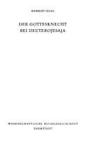 Der Gottesknecht bei Deuterojesaja