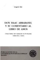 Don Isaac Abrabanel y su comentario al Libro de Amos