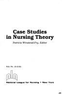 Case studies in nursing theory