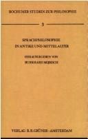 Sprachphilosophie in Antike und Mittelalter