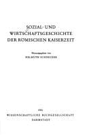 Sozial- und Wirtschaftsgeschichte der römischen Kaiserzeit (Wege der Forschung) (German Edition)