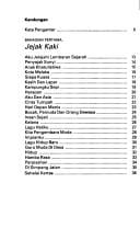 Jejak kaki dan lagu hati