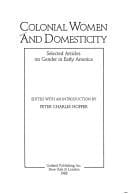 Colonial women and domesticity