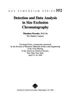 Detection and data analysis in size exclusion chromatography