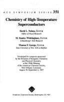 Chemistry of High-Temperature Superconductors (Acs Symposium Series) (Vol 1)